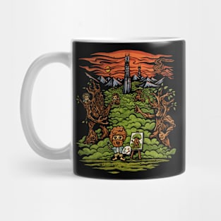 Not So Happy Little Trees Mug